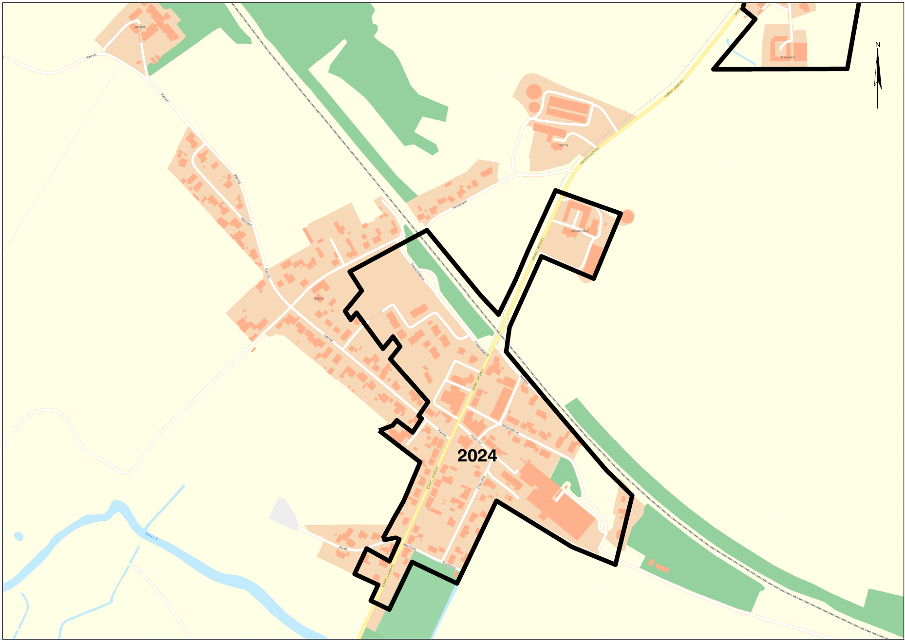 10 års plan Sønder Onsild Stationsby