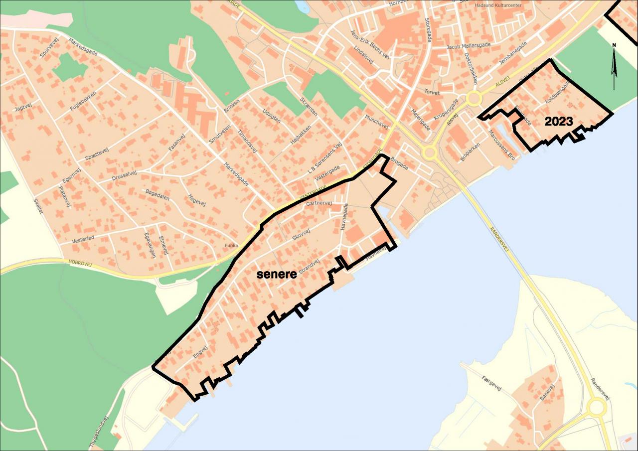 10 års plan for Hadsund Syd.